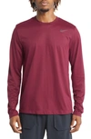 Nike Men's Dri-fit Legend Long-sleeve Fitness Top In Red