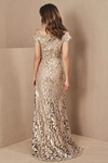 Tadashi Shoji Odette Dress In Gold