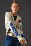 Mother The Patch Pocket Cardigan Microchip Sweater In Assorted