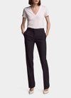 Another Tomorrow Classic Trouser Pants In Black