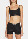 Tom Ford Logo Band Jersey Bralette In Cobalt Pur