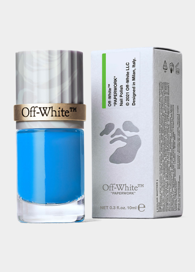 Off-white Paperwork Color Matter Nail Polish, Digital