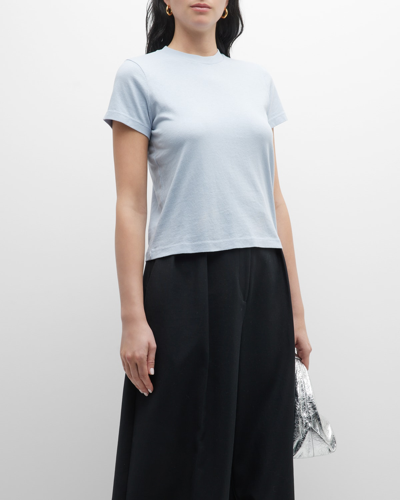 Khaite Emmylou Classic Tee Shirt In Peri