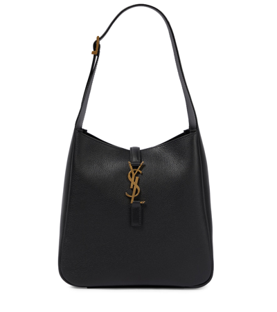 Saint Laurent Le 5 À 7 Small Handbag In Soft Black Padded Lambskin