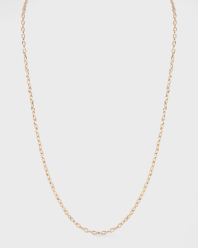 Walters Faith 18k Rose Gold Chain Necklace, 24"l