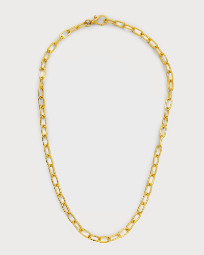 Gurhan Men's 24k Yellow Gold Cable Chain Necklace, 20"l