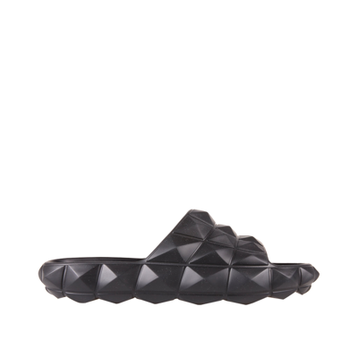 Valentino Garavani Valentino Bedford Slippers In Black