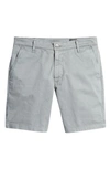 Ag Wanderer Poplin Chino Shorts In Sulfur Dolphin Gray