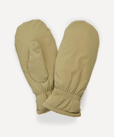Paloma Wool Olaf Recycled Mittens In Khaki