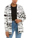 Burberry Watercolour Print Econyl Hooded Parka In White