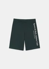 SPORTY AND RICH SPORTY & RICH GREEN ATHLETIC CLUB BIKER SHORTS
