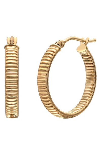 Bony Levy 14k Gold Coil Hoop Earrings In 14k Yellow Gold