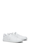Tory Burch Women's Howell Lace Up Sneakers In Titanium White