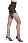 Spanx Micro Fishnet Tights In Black