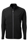 Cutter & Buck Recycled Polyester Jacket In Black