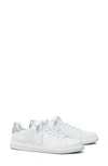 Tory Burch Women's Howell Lace Up Sneakers In Titanium White / Silver