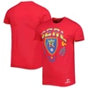 Mitchell & Ness Men's  Red Real Salt Lake Serape T-shirt In Red