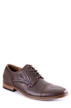 Tommy Hilfiger Cap Toe Derby In Light Brown 230