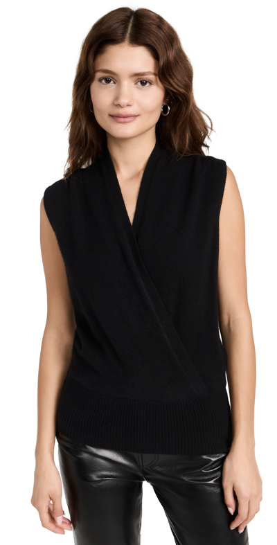 Brochu Walker Cashmere Phinneas Sleeveless Wrap Waistcoat