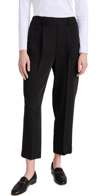 VINCE TAPERED PULL ON PANTS BLACK XXS