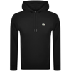 LACOSTE SPORT LACOSTE LOGO PULLOVER HOODIE BLACK