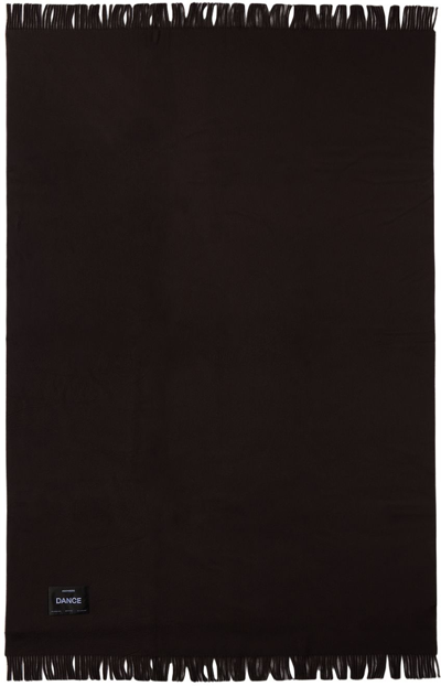 Magniberg Ssense Exclusive Brown Bold Blanket In Dark Chocolate