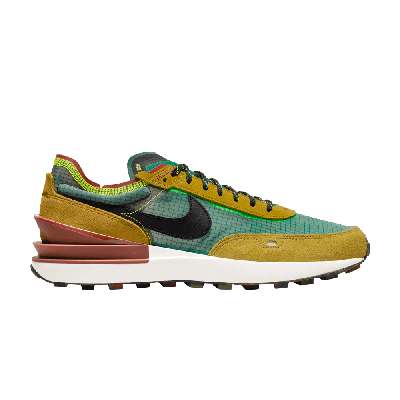 Pre-owned Nike Waffle One Se 'camo Soles - Golden Moss' In Brown