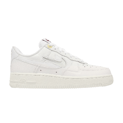 Pre-owned Nike Wmns Air Force 1 '07 Premium 'history Of Logos' In White