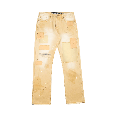 Pre-owned Billionaire Boys Club Summit Jean 'galileo' In Tan