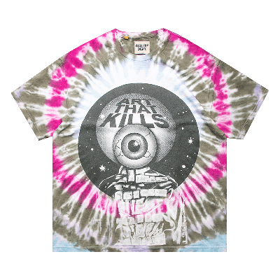 Pre-owned Gallery Dept. Totally Rod Tee 'multicolor' In Multi-color
