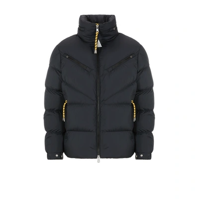 Moncler Katmai Nylon Down Jacket In Black