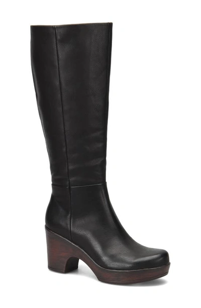 B O C By Born Brogan Tall Platform Boot In Black