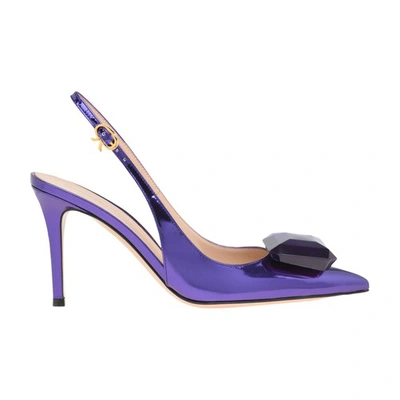 Gianvito Rossi Jaipur Sl In Purple