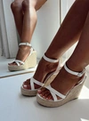 PRINCESS POLLY JESPER ESPADRILLE WEDGED HEELS