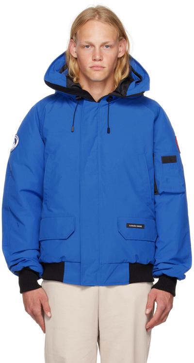 Canada Goose Blue Chilliwack Down Bomber Jacket