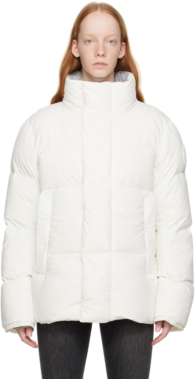 Canada Goose Off-white Everett Down Jacket In 433 N.star Wh/bl De