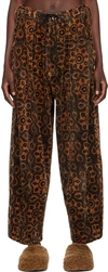 STORY MFG. BROWN LUSH TROUSERS