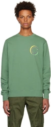 Clot Green Globe Sweatshirt In Green