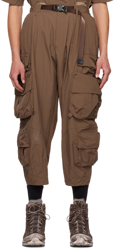 Archival Reinvent Teflon® Arc_indux Trousers 01 In Brown