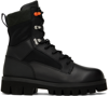 Heron Preston Black Military Boots