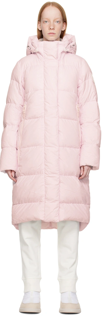 Canada Goose Pink Byward Down Parka In Sunset Pink-