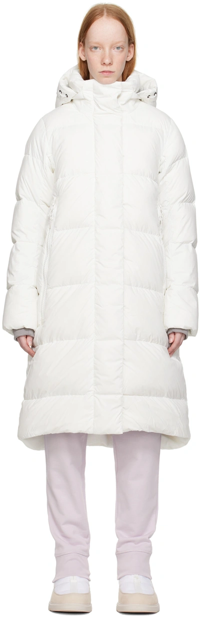 Canada Goose Off-white Byward Down Parka In 433 N.star Wh/bl De