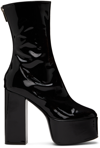 Paris Texas Black Lexy Boots In Black