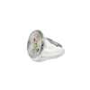Bleue Burnham Plants See Better Sapphire Signet Ring In Silver