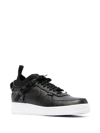 NIKE X UNDERCOVER AIR FORCE 1 SNEAKERS - MEN'S - CALF LEATHER/FABRIC/RUBBER,DQ755819089282