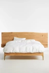 Anthropologie Prana Live-edge Nightstand Bed In White