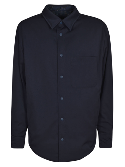 Lanvin Long-sleeved Shirt In Blue