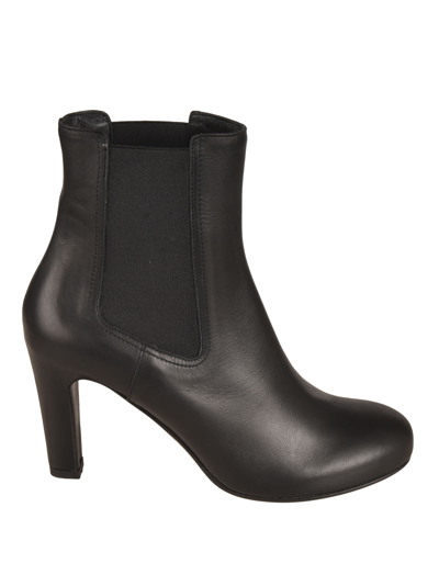Del Carlo Side Stretch High Boots In Black