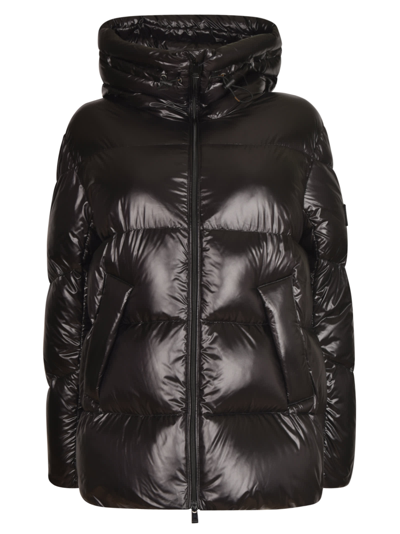 Tatras Large Hood Padded Jacket In Black