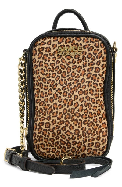 Aimee Kestenberg Chelsea Crossbody Bag In Micro Leopard